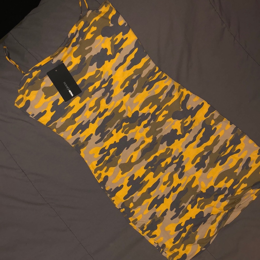 Camouflage Fashion Nova Dress